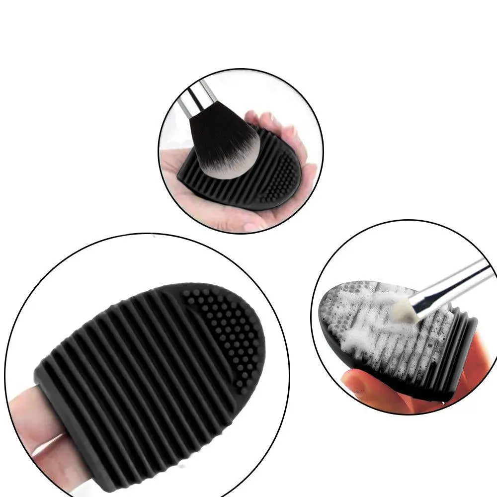 Professional Black Makeup Brush Set for Flawless Looks-5