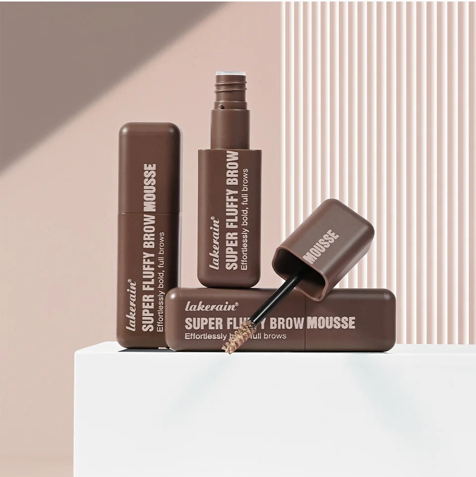 Superfluff Volumizing Brow Mousse Eyebrow Gel Thick Eyebrows Tint Tinted Brow Gel Multiple Color Long-Lasting Waterproof Makeup