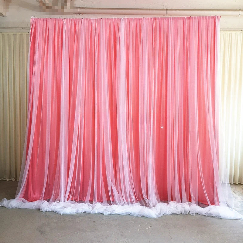 Backdrop Curtains for Parties, Sheer Backdrop Curtain Wedding Photo Backdrop Drapes for Baby Shower Photography Birthday Party