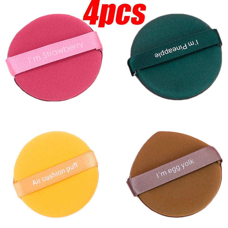20pcs Strawberry Cosmetic Sponge Puff Double Side Soft Beauty Makeup Air Cushion Puffs Dry and Wet Use BB Cream Cosmetics Tools