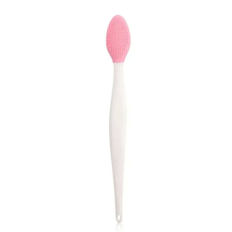 1PC Beauty Skin Care Wash Face Silicone Brush Exfoliating Nose Clean Blackhead Removal Brushes Tools With Replacement Head