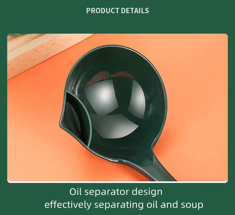 Long Handle Kitchen Filter Spoon Colander Oil Soup Separator Tablespoons creative Tableware Hot Pot Skimmer Scoop with Holes