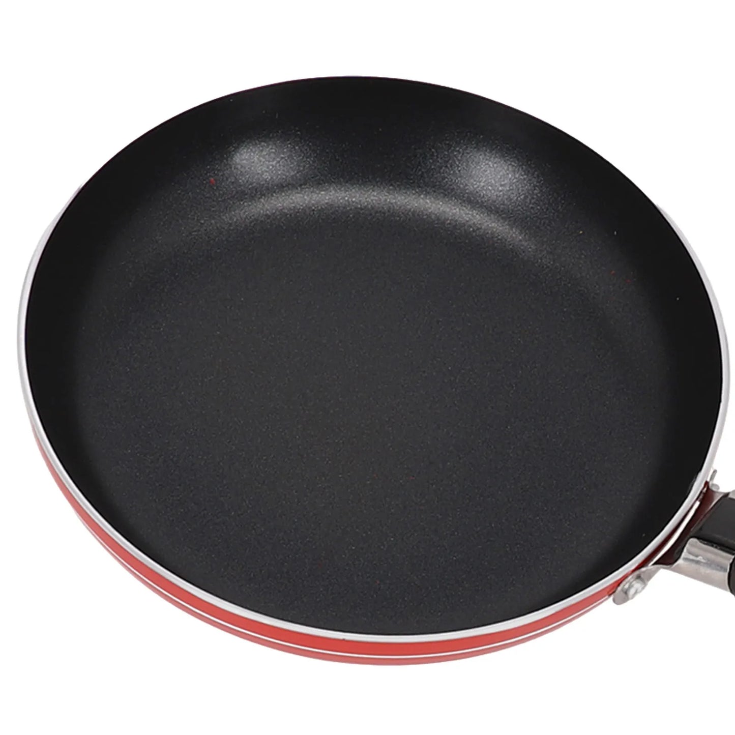 1 Pcs Frying Pan 18CM Frying Pan Non-Stick Steel Frypan Pot Saucepan Random Color For Cookware Kitchen Dining Bar