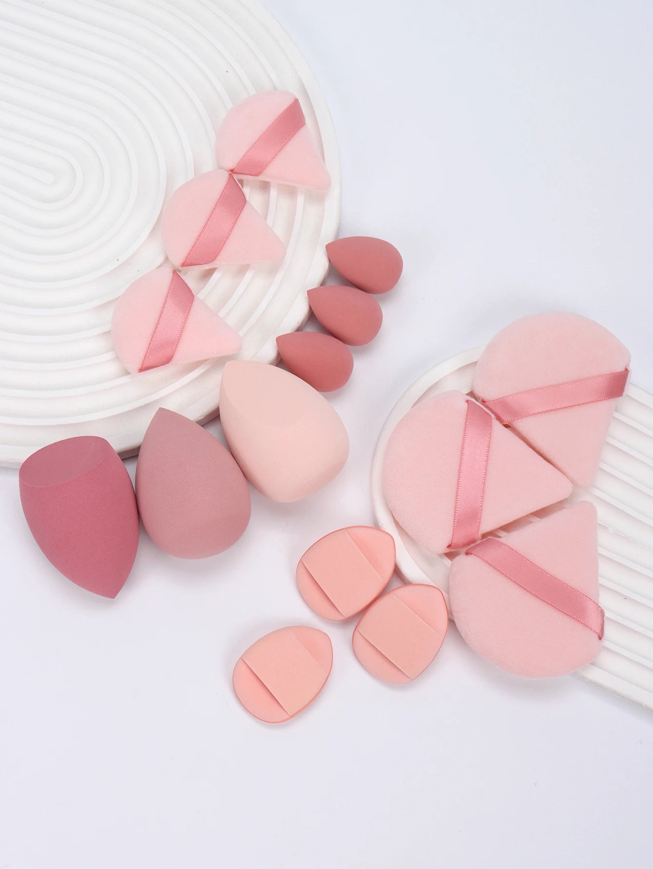 Mountain Raspberry 15-16-19-20 Pieces Set, Multi-Functional Makeup Tool, Which Becomes Larger When Exposed to Water, Dry and Wet