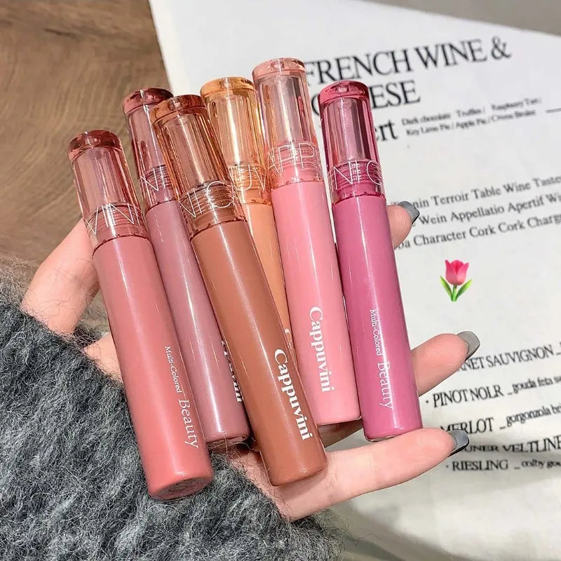 Soft Candy Jelly Mirror Lip Glaze Water Gloss Juice Lip Gloss Long Lasting Moisturizer Water Light Lipstick Waterproof Cosmetics