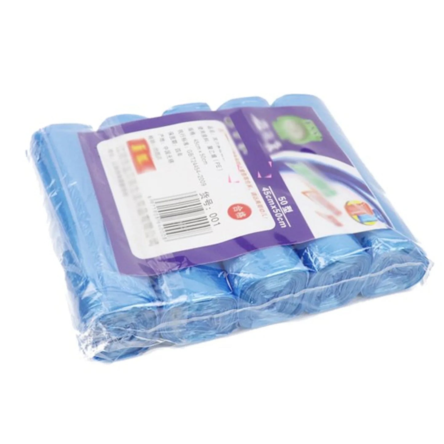 5 Rolls 100 Counts Disposable Small Trash Bags