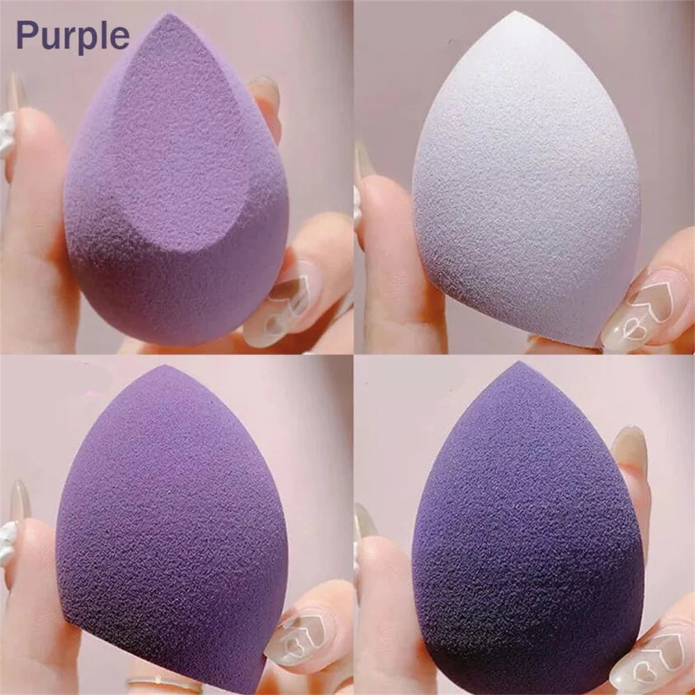 4pcs/bag Fashion Make up Blender Cosmetic Puff Makeup Sponge Foundation Powder Sponge Beauty Tool Makeup Tool Accessories