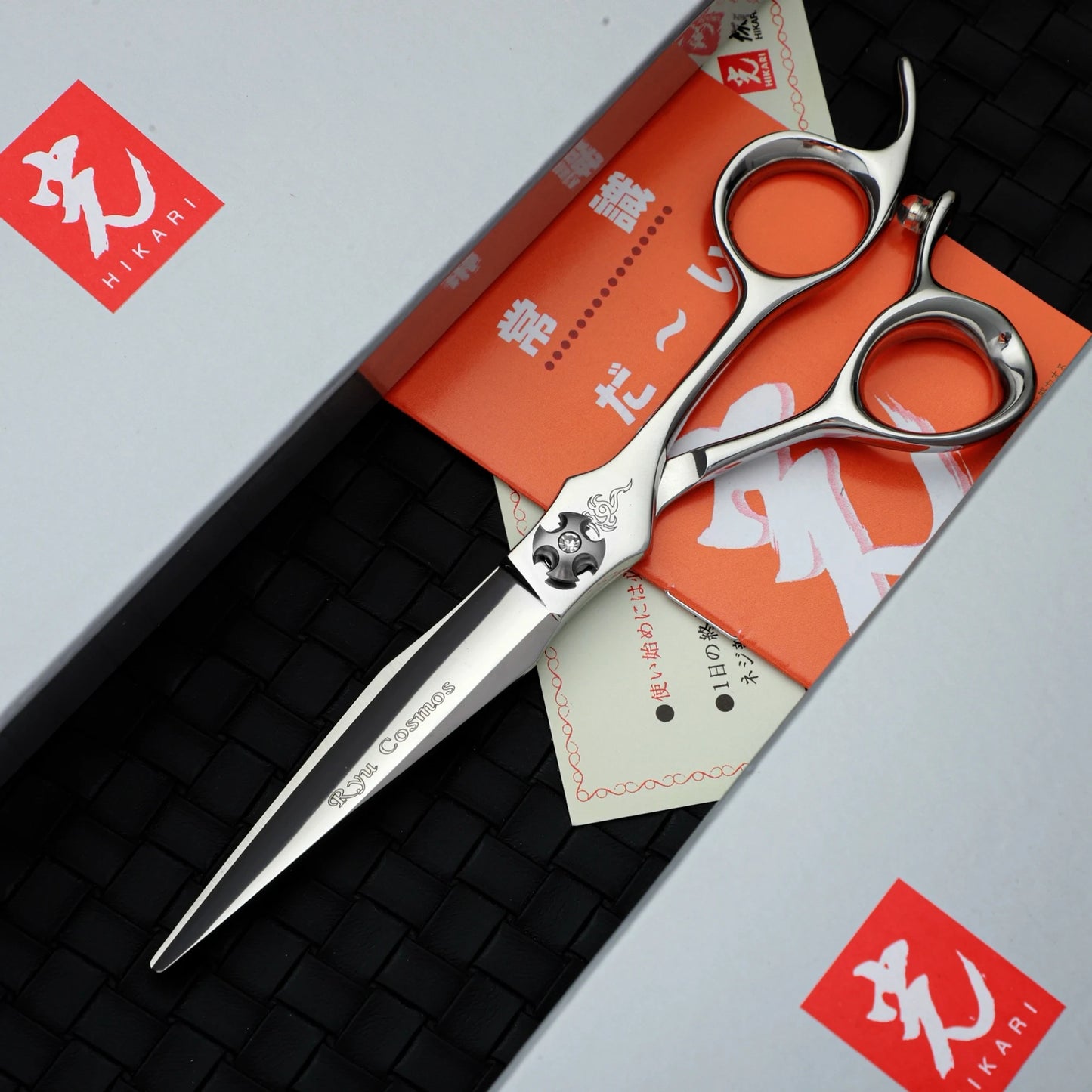 Japan Imported HIKARI Professional Barber Scissors Light Cut 6.3 Inches 172 Molybdenum Steel Structure Hair Stylist Special