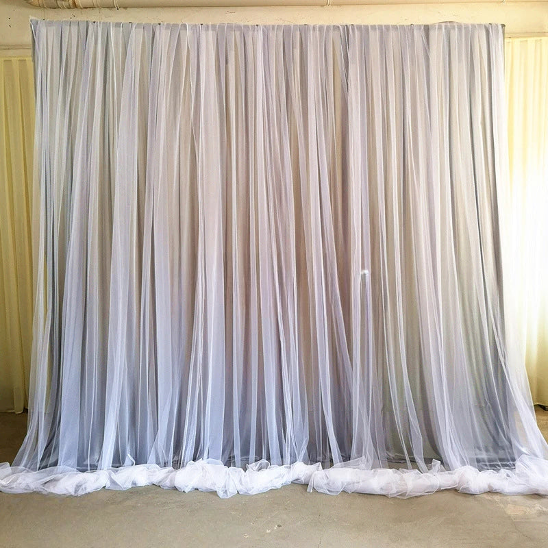 Backdrop Curtains for Parties, Sheer Backdrop Curtain Wedding Photo Backdrop Drapes for Baby Shower Photography Birthday Party
