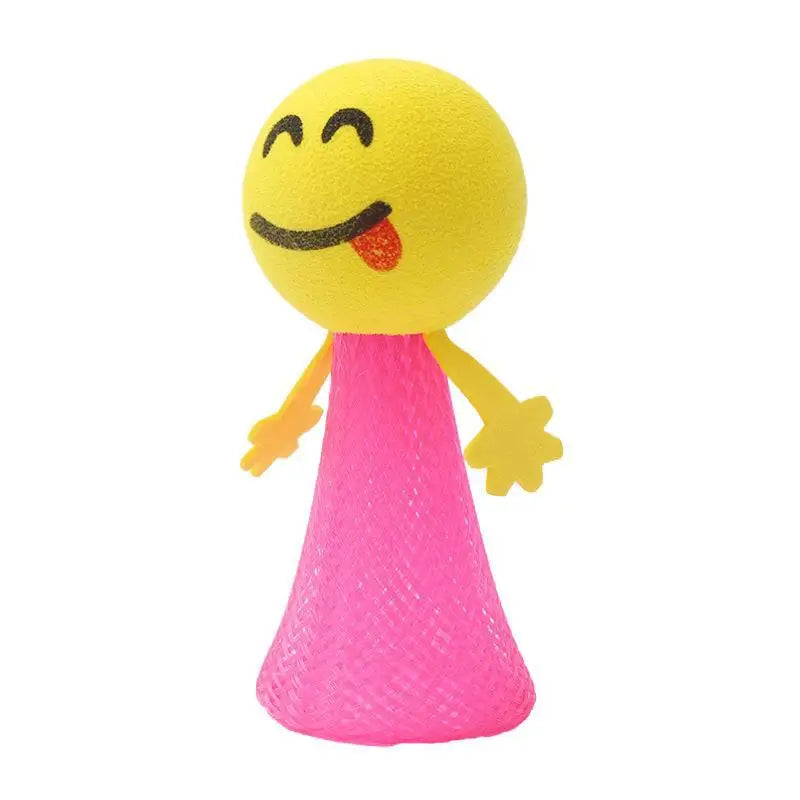 20Pcs Vibrant EVA Jumping Doll Spring Toys for Kids Birthday Party Favors Guest Gifts School Prize Goodie Bag Pinata Fillers