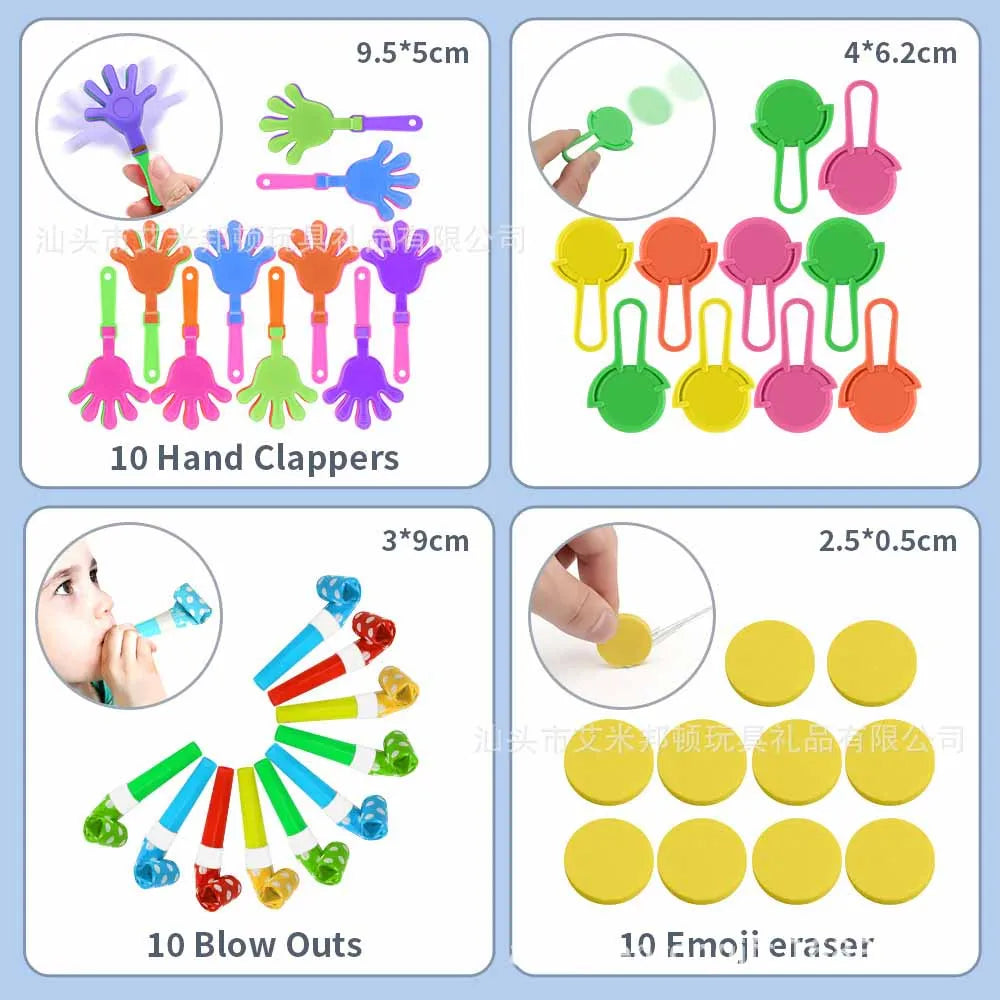 120/200Pcs/set Fun Pinata Fillers Small Bulk Toys Birthday Party Gift Favors Kids Puzzle Toy Event Party Game Giveaways Prizes