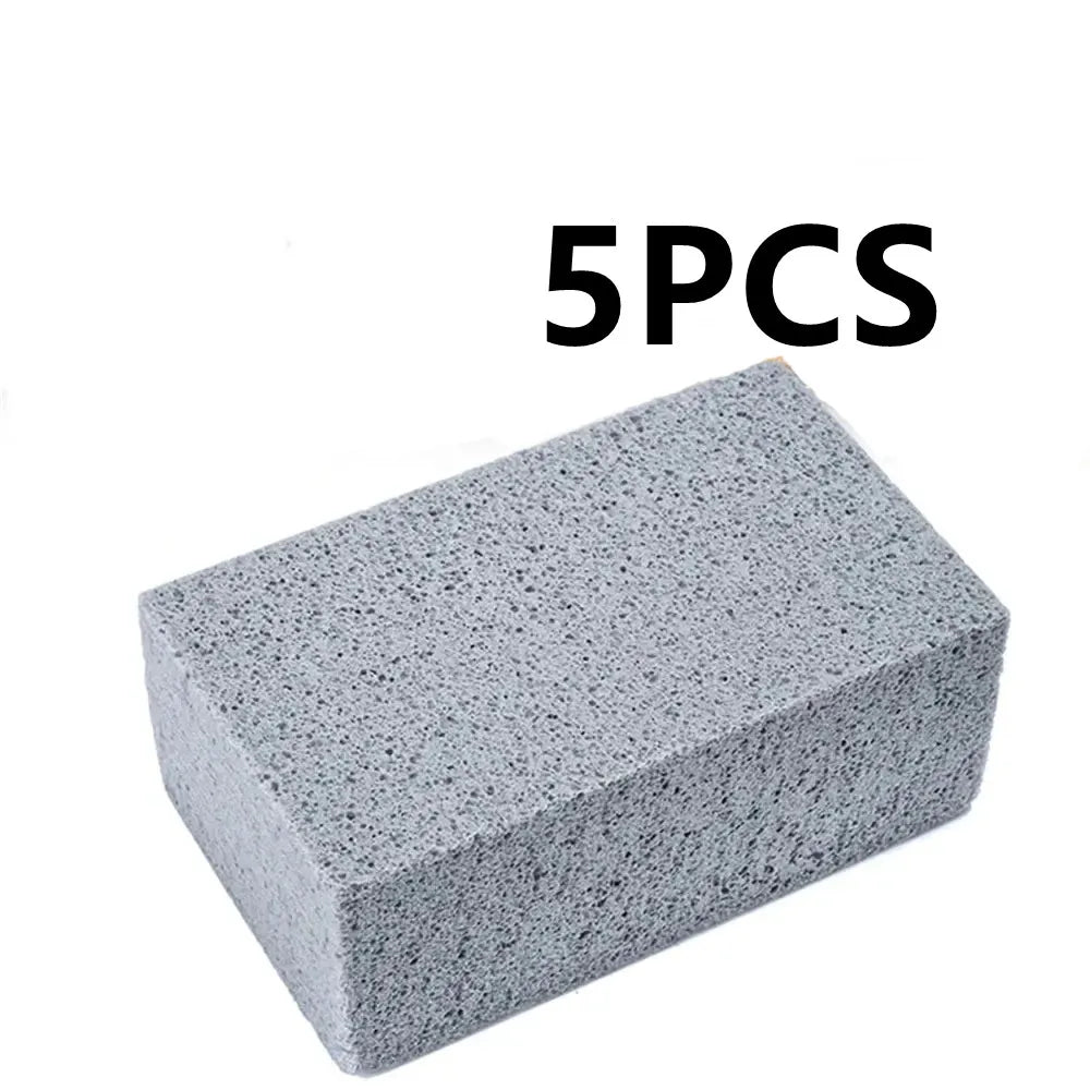 BBQ Grill Cleaning Brick Block Barbecue Cleaning Stone Racks Stains Grease BBQ Tools Outdoor Kitchen Oil Stain Cleaning Brush