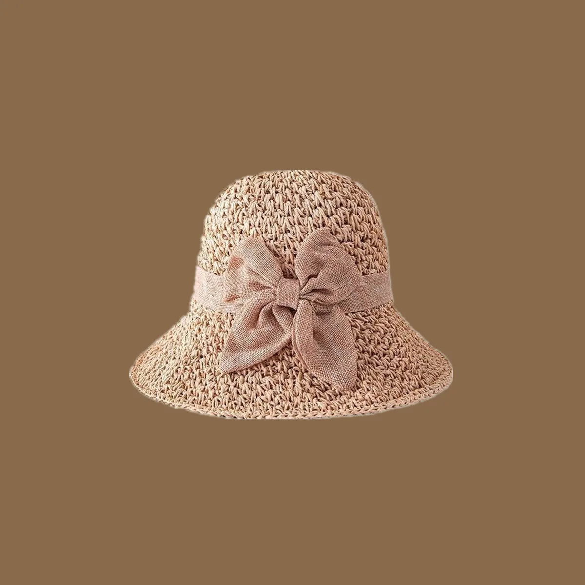 Korean Handmade Straw Hat For Women, Japanese Small fresh Sunshade Hat For Spring And Summer Outings, Sunscreen Hat