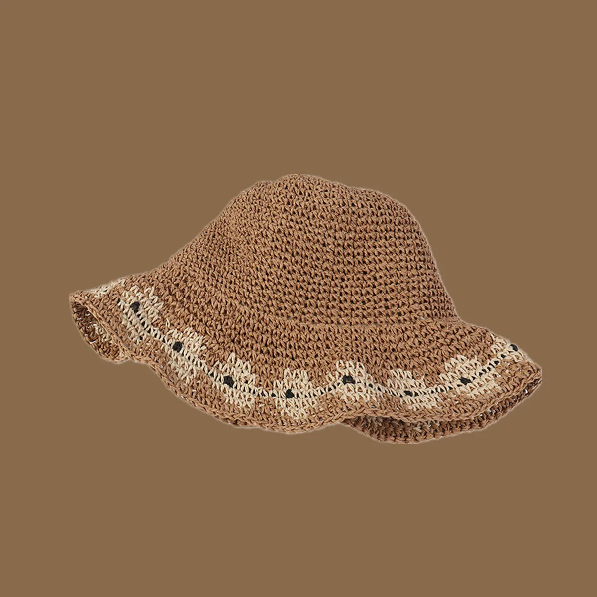 Korean Handmade Straw Hat For Women, Japanese Small fresh Sunshade Hat For Spring And Summer Outings, Sunscreen Hat