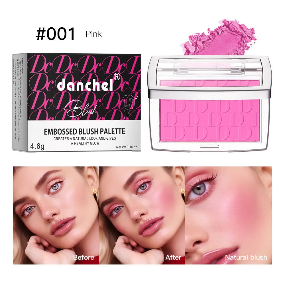 Blush Matte Natural Cheek Tint Brighten Face Pink Red Face Contouring