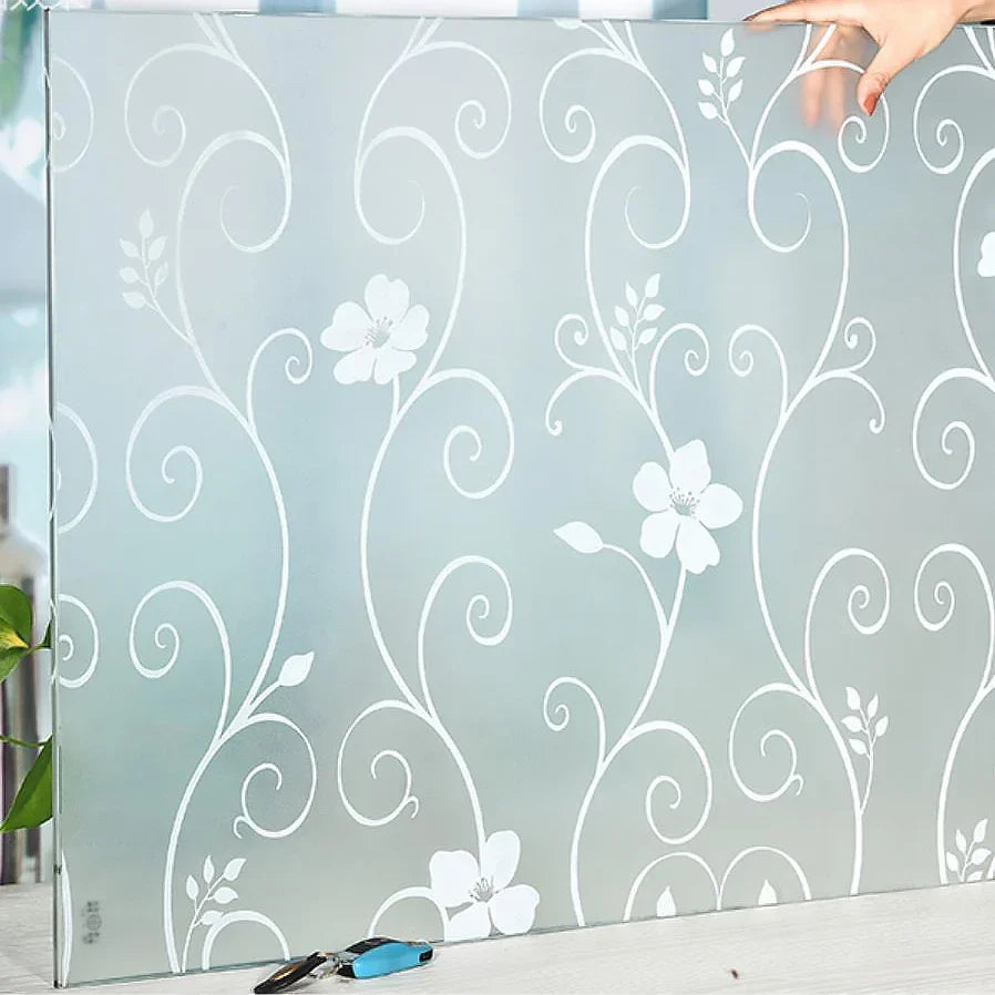 Frosted Window Film Privacy Opaque Window Stickers