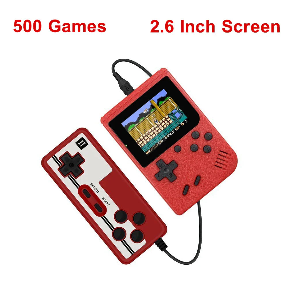 Retro Portable Mini Handheld Video Game Console with 500 Games-1