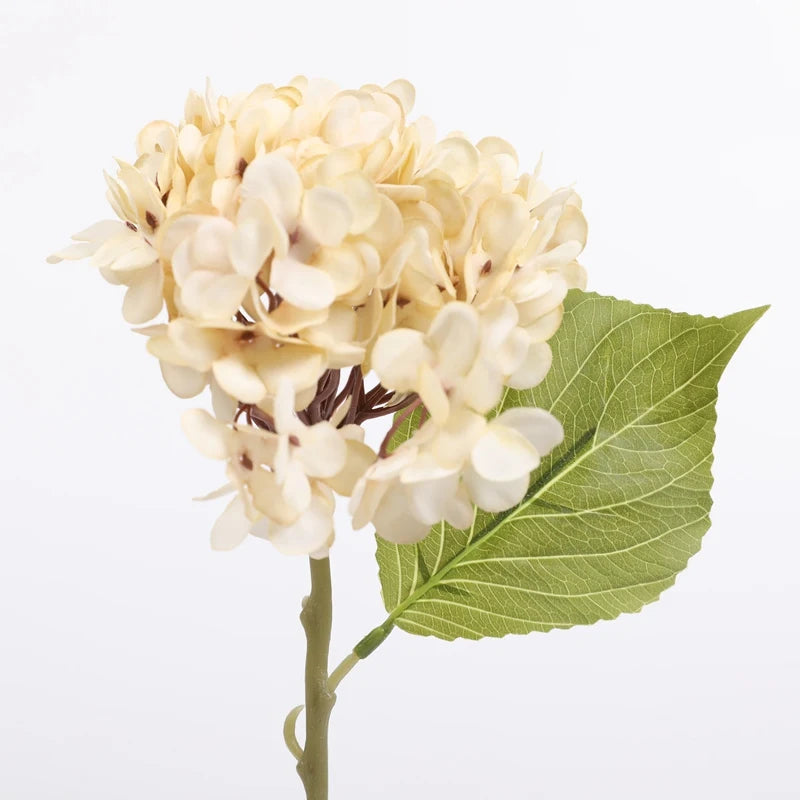 Artificial Hydrangea silk Flowers Home Room vases table Accessories Wedding wall Diy gift box Bridal Bouquet Holiday Party Decor