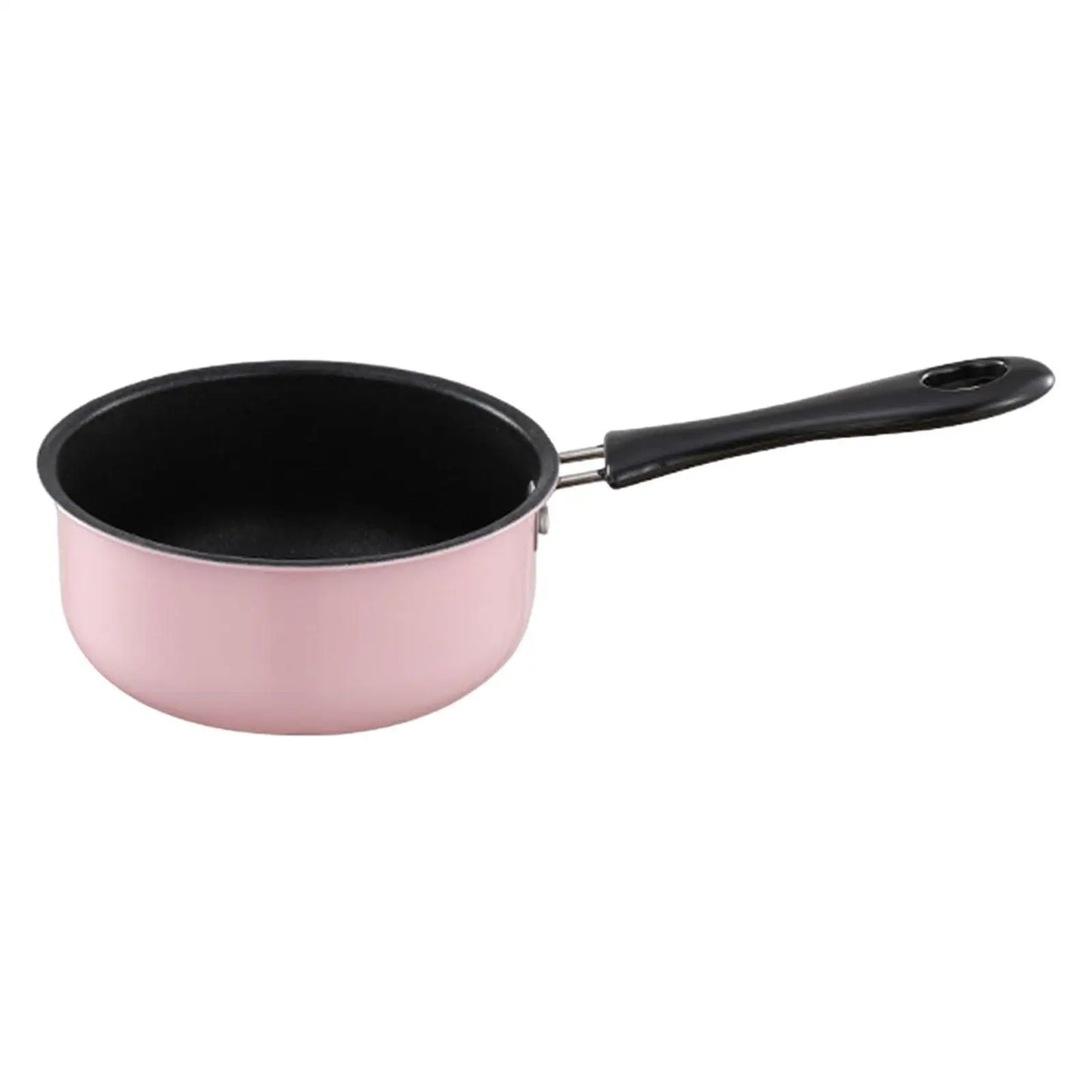 Small Saucepan Mini Soup Pot Cookware with Long Handle for RV Travel