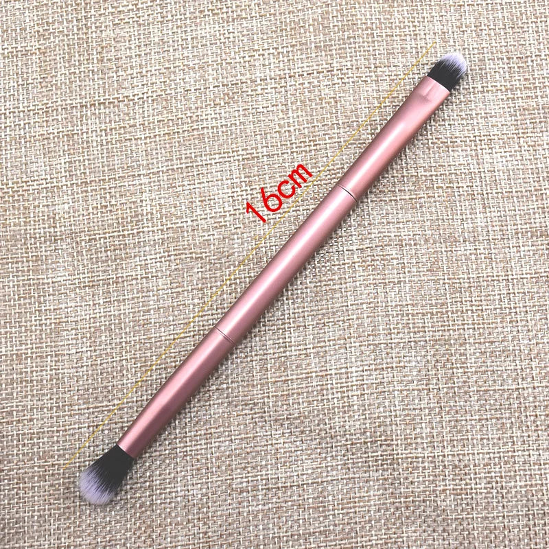 1/3Pcs Multifunctional Double Ended Eyeshadow Eye Shadow Makeup Cosmetic Brush Tools Champagne Eyeshadow Makeup Beauty Brush