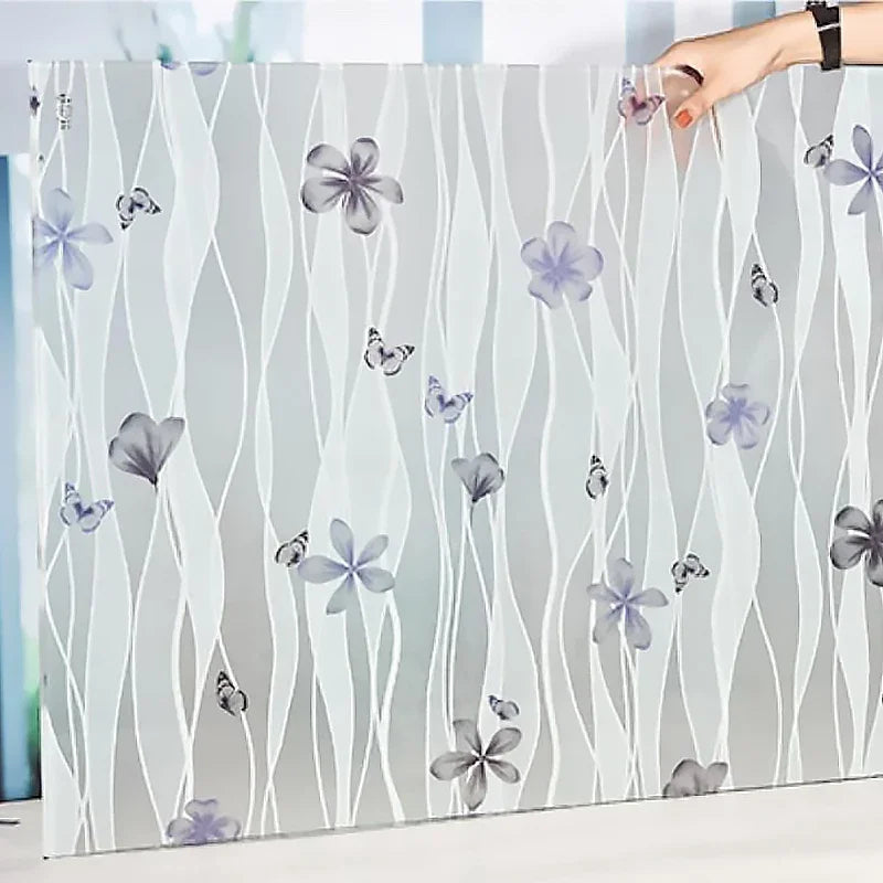 Frosted Window Film Privacy Opaque Window Stickers