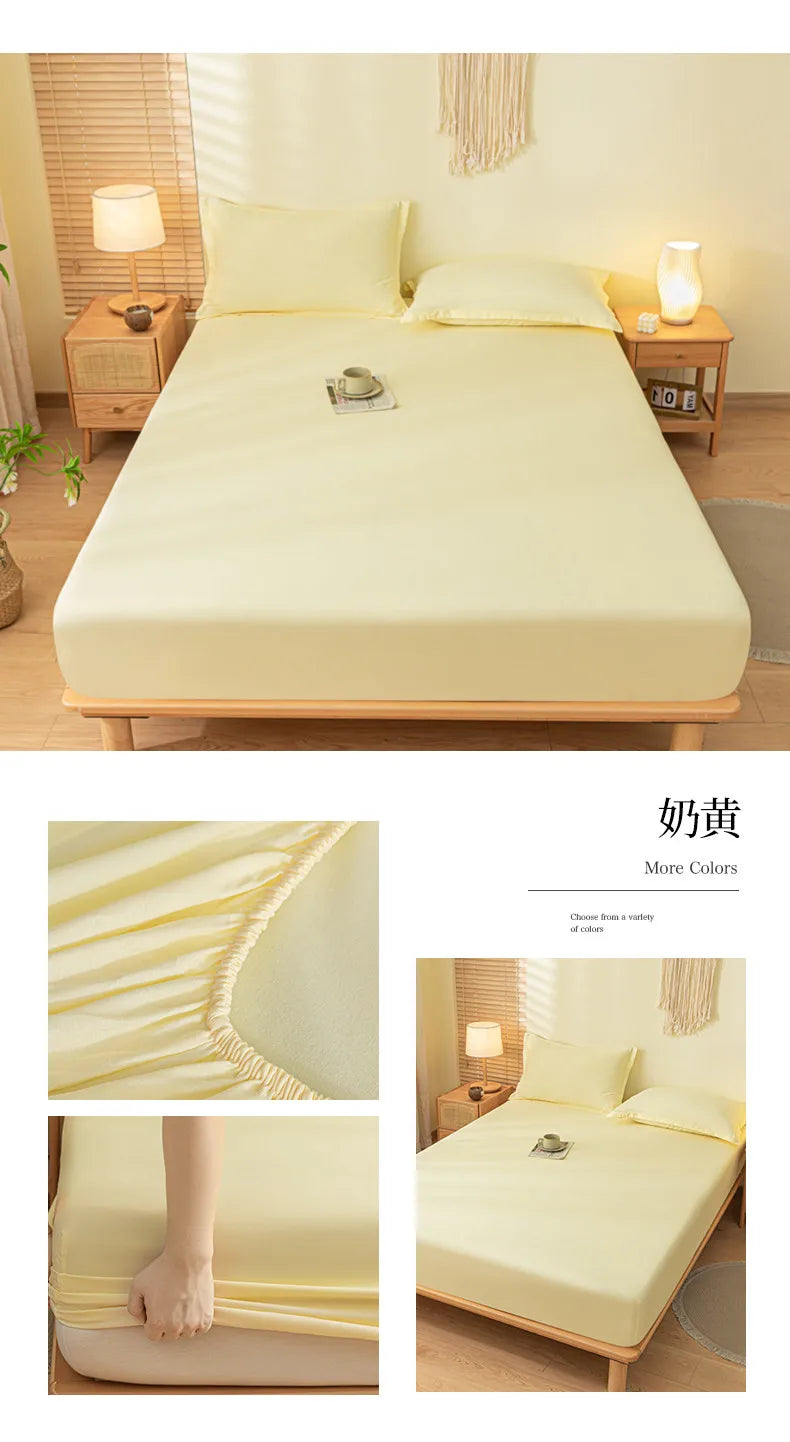 Fitted Sheet - Hotel Quality - Ultra Soft & Breathable - Brushed Microfiber - Deep Pocket - Cooling Fitted Sheet