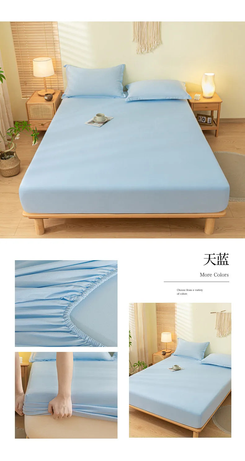 Fitted Sheet - Hotel Quality - Ultra Soft & Breathable - Brushed Microfiber - Deep Pocket - Cooling Fitted Sheet