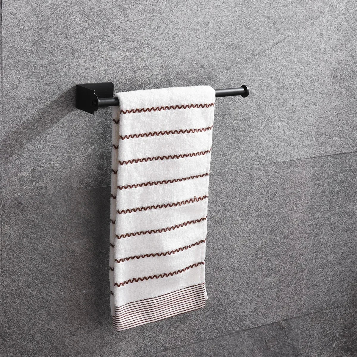 Stainless Steel Paper Towel Holder Self Adhesive Kitchen Roll Paper Holder No Punching Kitchen Bathroom Lengthen Storage Rack