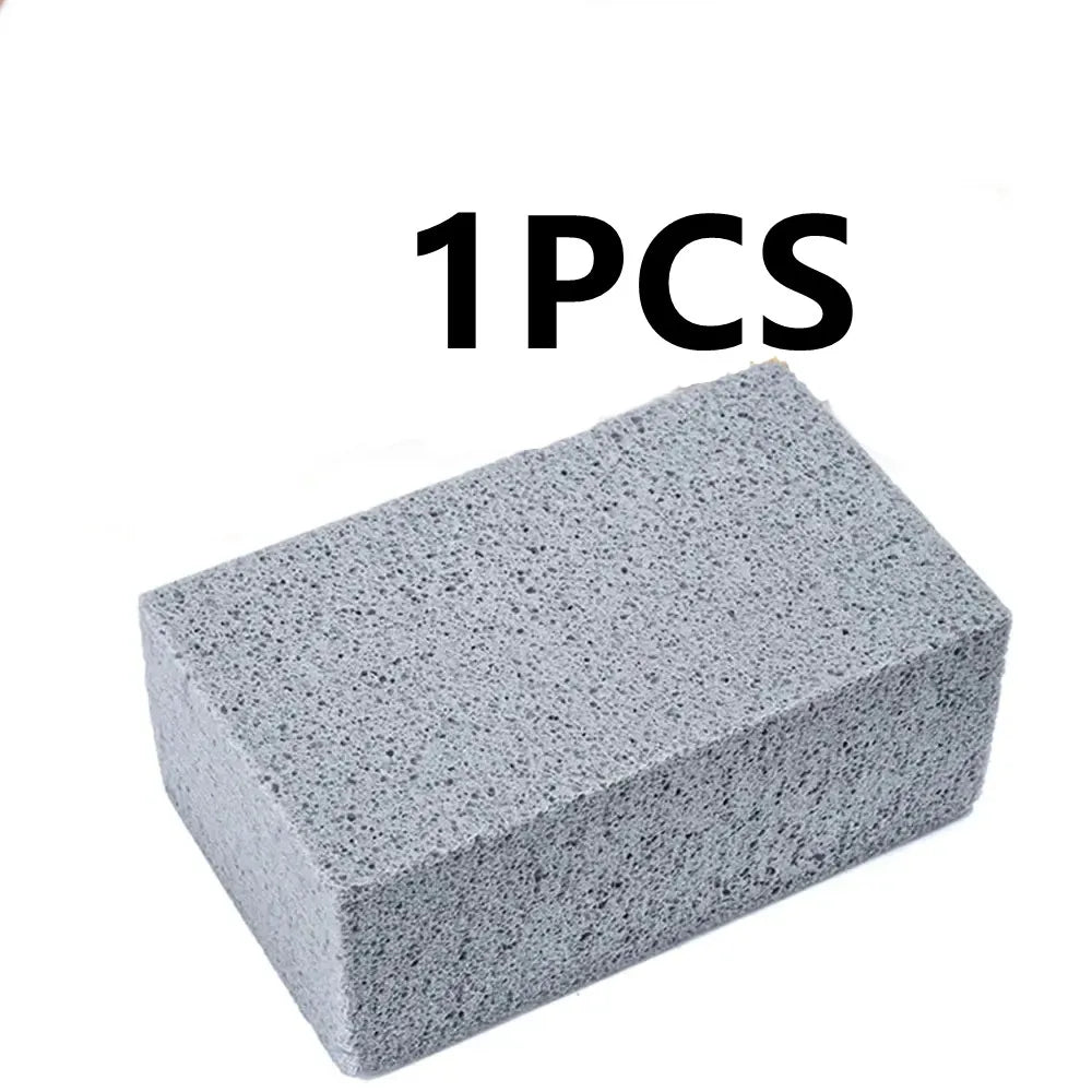 BBQ Grill Cleaning Brick Block Barbecue Cleaning Stone Racks Stains Grease BBQ Tools Outdoor Kitchen Oil Stain Cleaning Brush