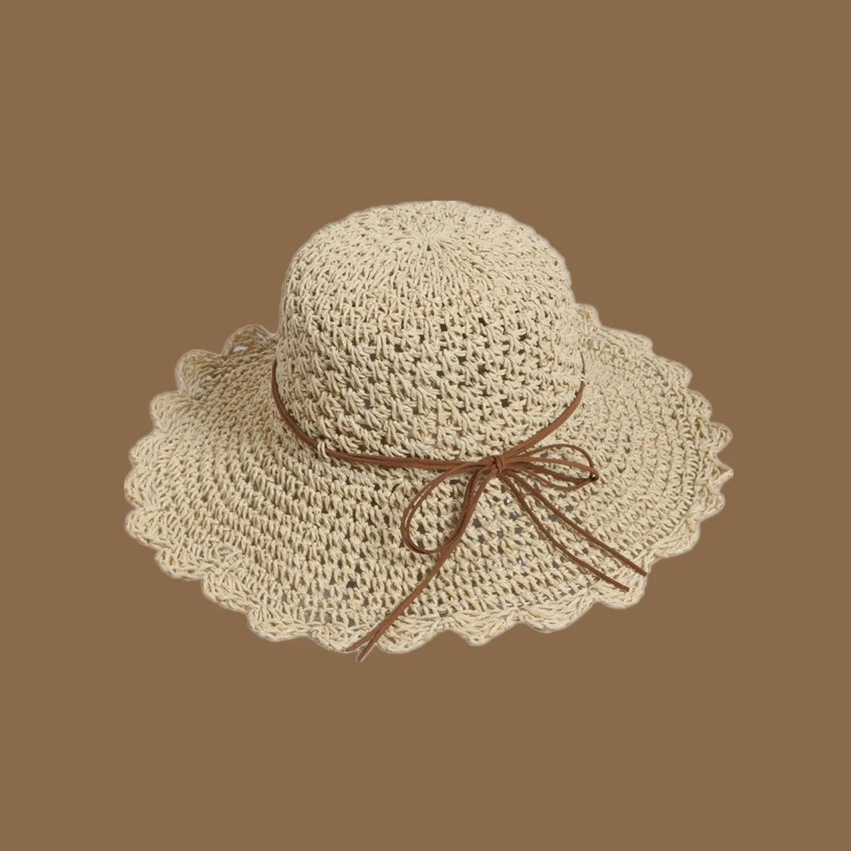 Korean Handmade Straw Hat For Women, Japanese Small fresh Sunshade Hat For Spring And Summer Outings, Sunscreen Hat