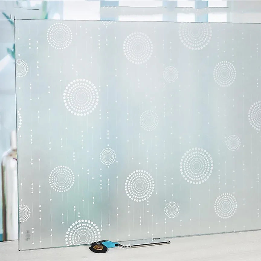Frosted Window Film Privacy Opaque Window Stickers