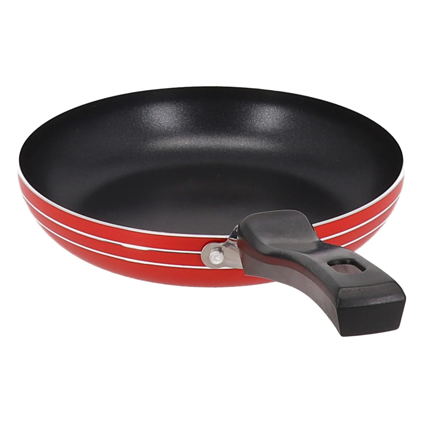 1 Pcs Frying Pan 18CM Frying Pan Non-Stick Steel Frypan Pot Saucepan Random Color For Cookware Kitchen Dining Bar