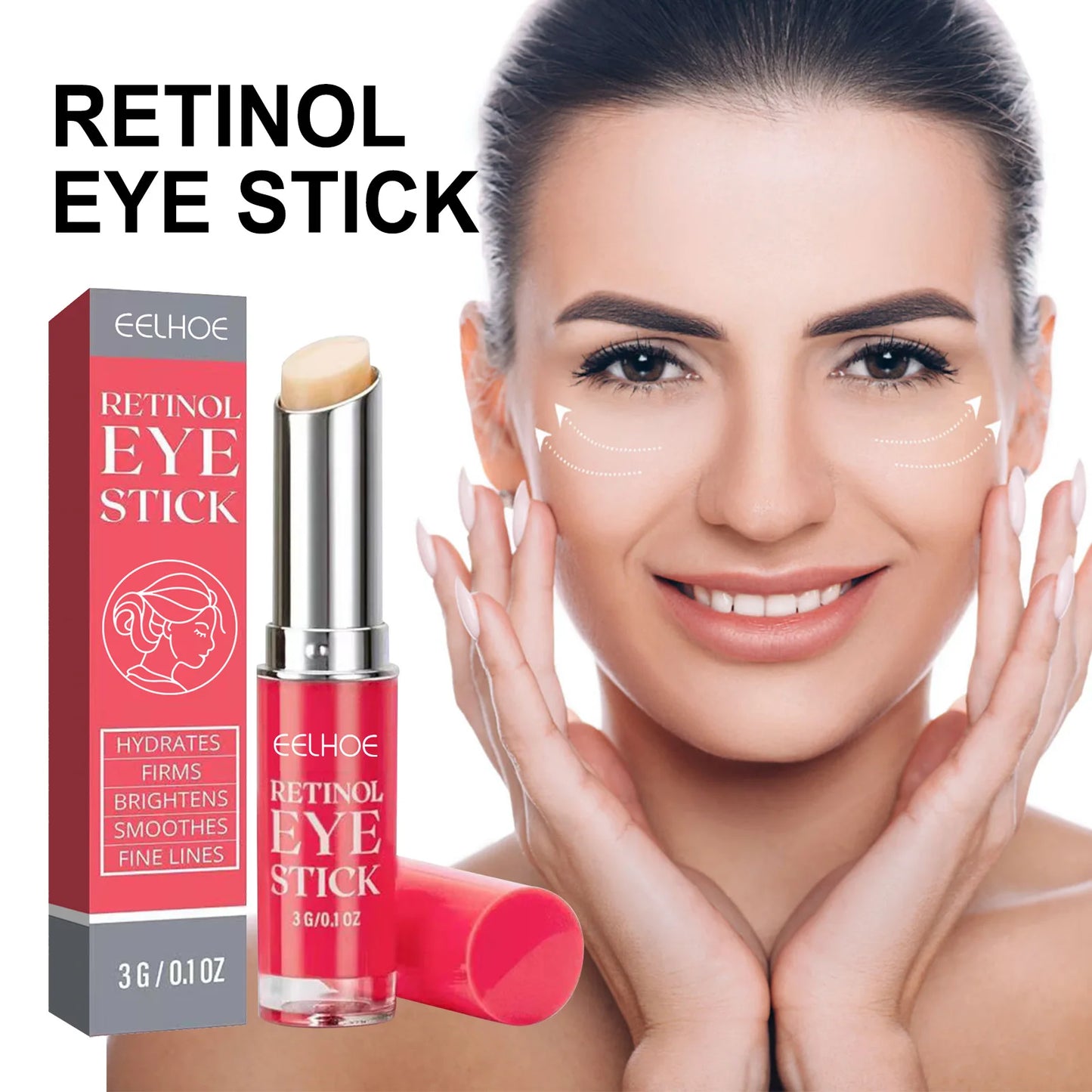 1/2/3Box Retinol Eye Cream Enhances Skin Elasticity Relieves Dark Circle Essence Liquid for Female Eye Care Mild Non Irritating