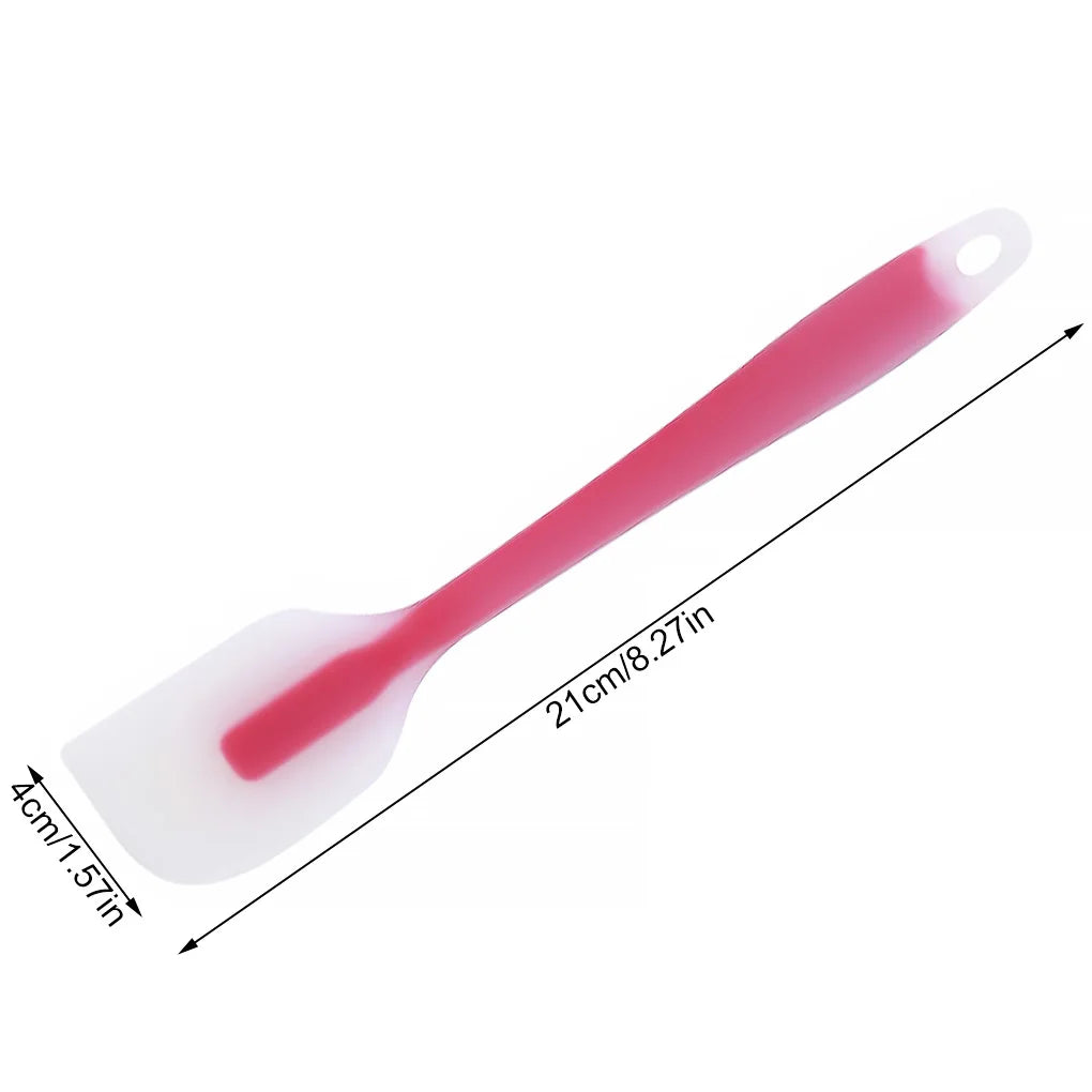 Baking tools spatula Translucent Mini Silicone spatula Baking Spatula cream Heat-Resistant Kitchen Utensils scraper Decorator
