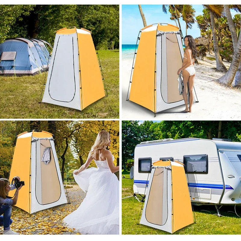 Outdoor Fishing Shade Tent Outdoor Portable Changing Room Waterproof UV Protection Tear-resistant Tent For Camping Travel
