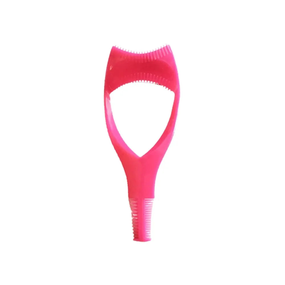 Eyeliner Assistant 3-In-1 Eyelash Comb Template Protect Eyes Crystal Mascara Shield Guide Cosmetic 3 In1 Eyelashes Tools