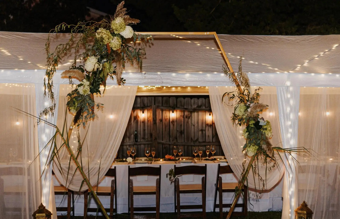 Chiffon Curtain Wedding Party Backdrop Baby Shower Drape Hotel Banquet Wrinkle Free Photo Background Wedding Curtain Decoration