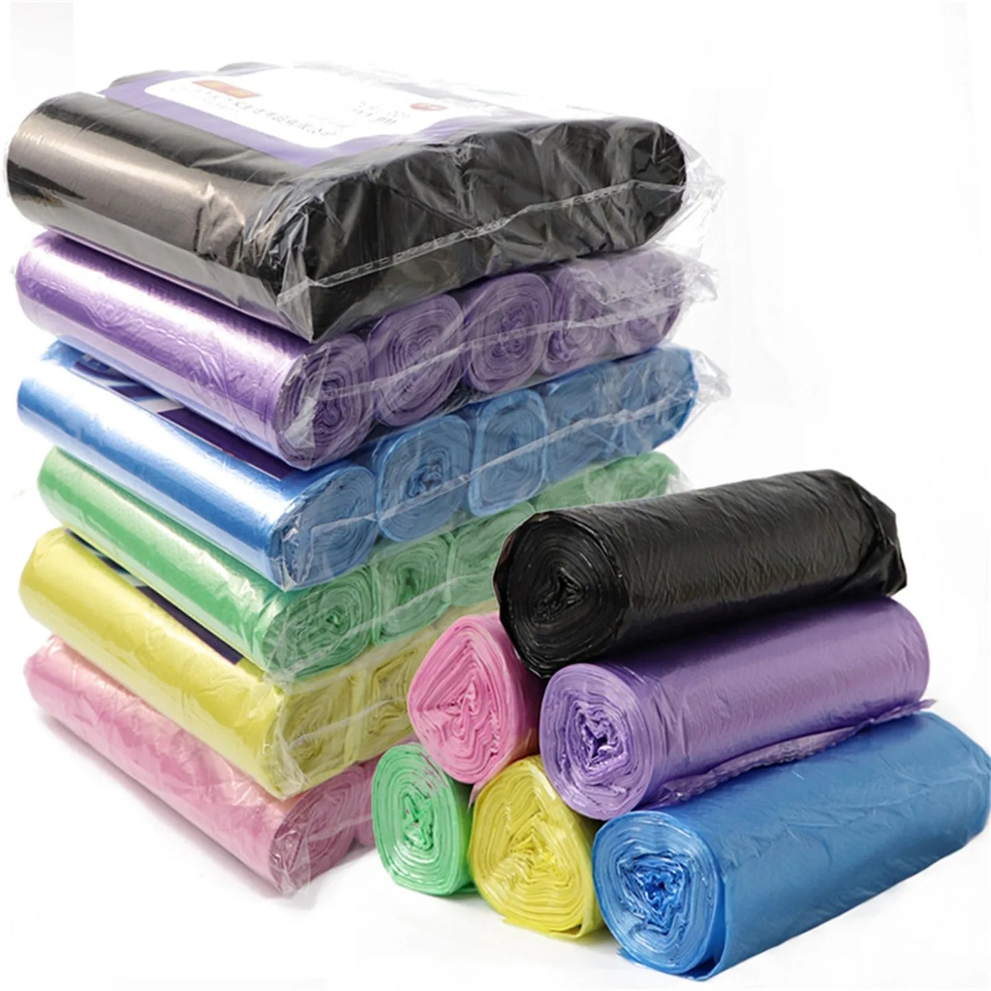 5 Rolls 100 Counts Disposable Small Trash Bags