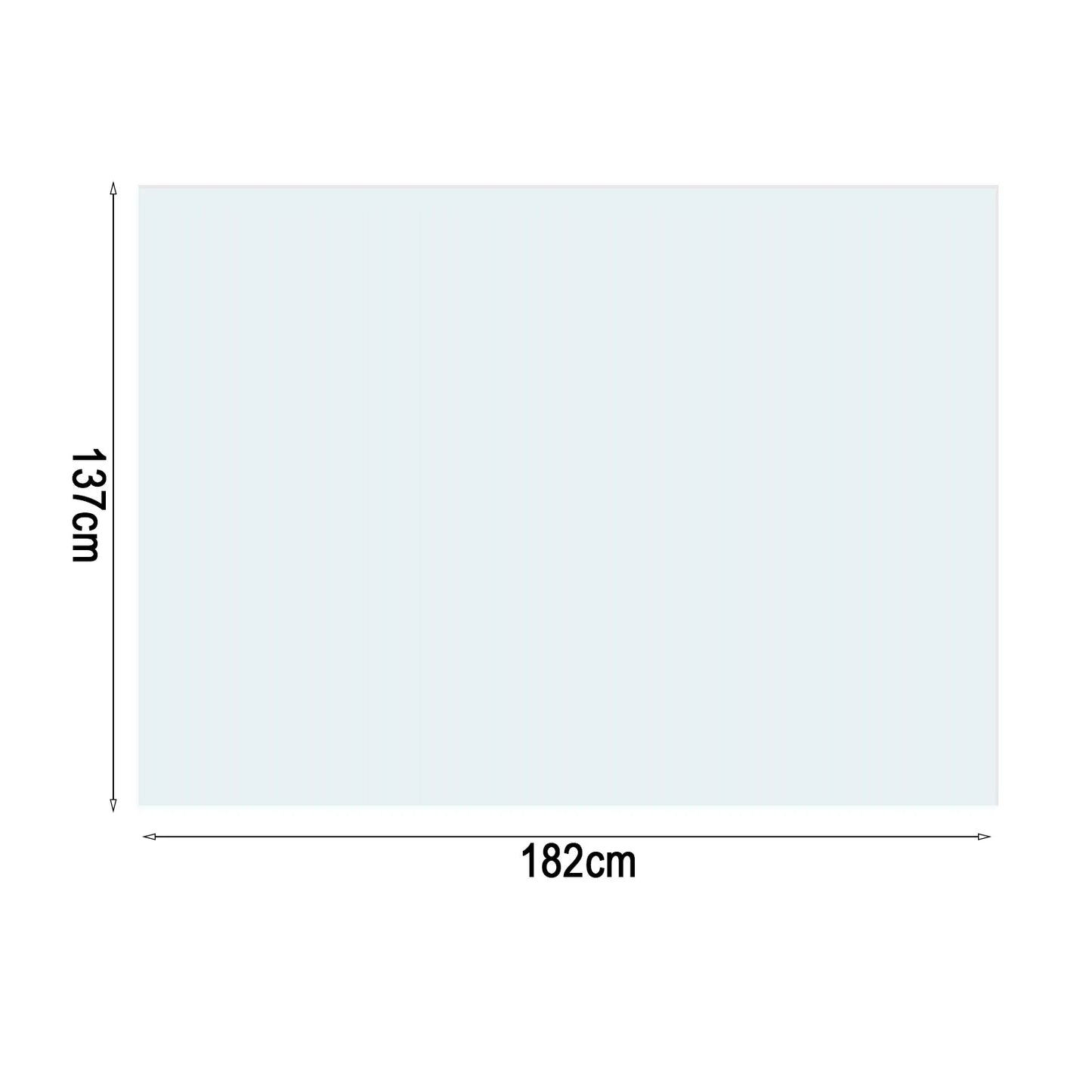 Table Mat Rectangular Pvc Tablecloth Rug Waterproof Scratch-resistant Transparent Table Cover For Home Kitchen Dining Room