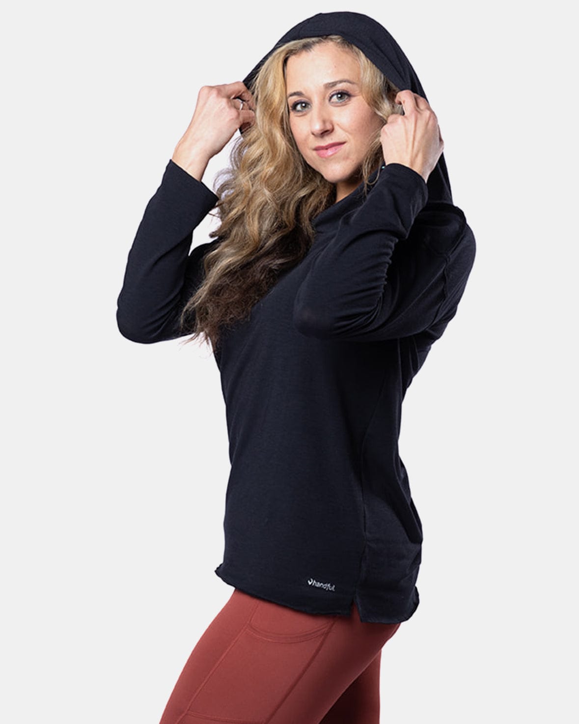 Hello Sunshine UPF Hoodie – Booya Black-3