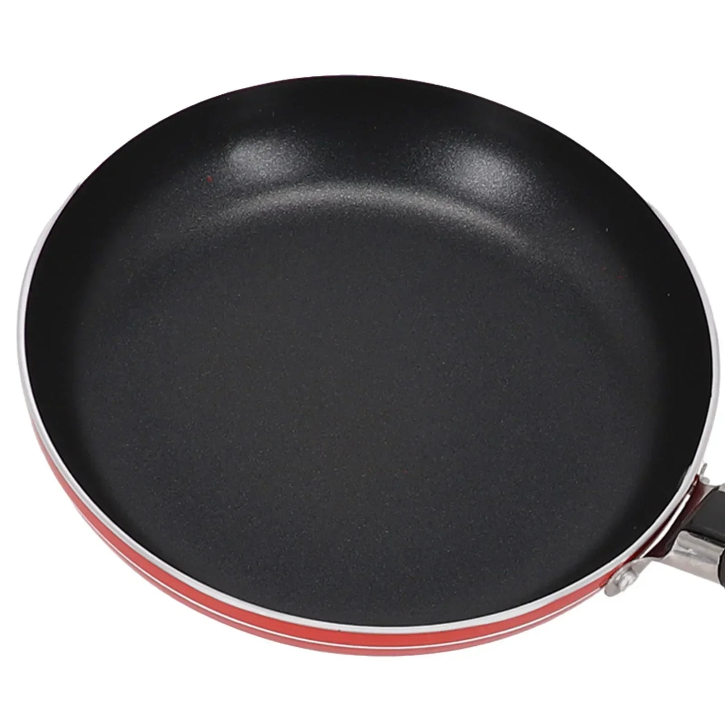 1 Pcs Frying Pan 18CM Frying Pan Non-Stick Steel Frypan Pot Saucepan Random Color For Cookware Kitchen Dining Bar