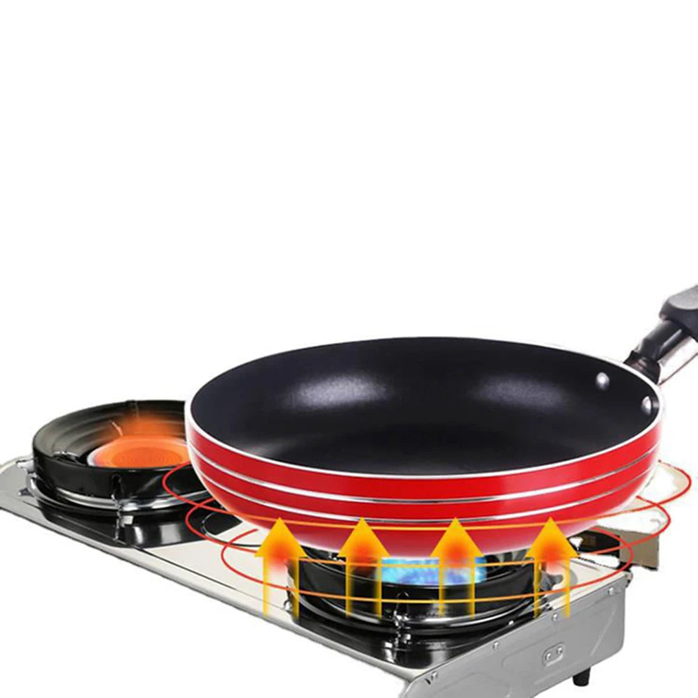 1 Pcs Frying Pan 18CM Frying Pan Non-Stick Steel Frypan Pot Saucepan Random Color For Cookware Kitchen Dining Bar
