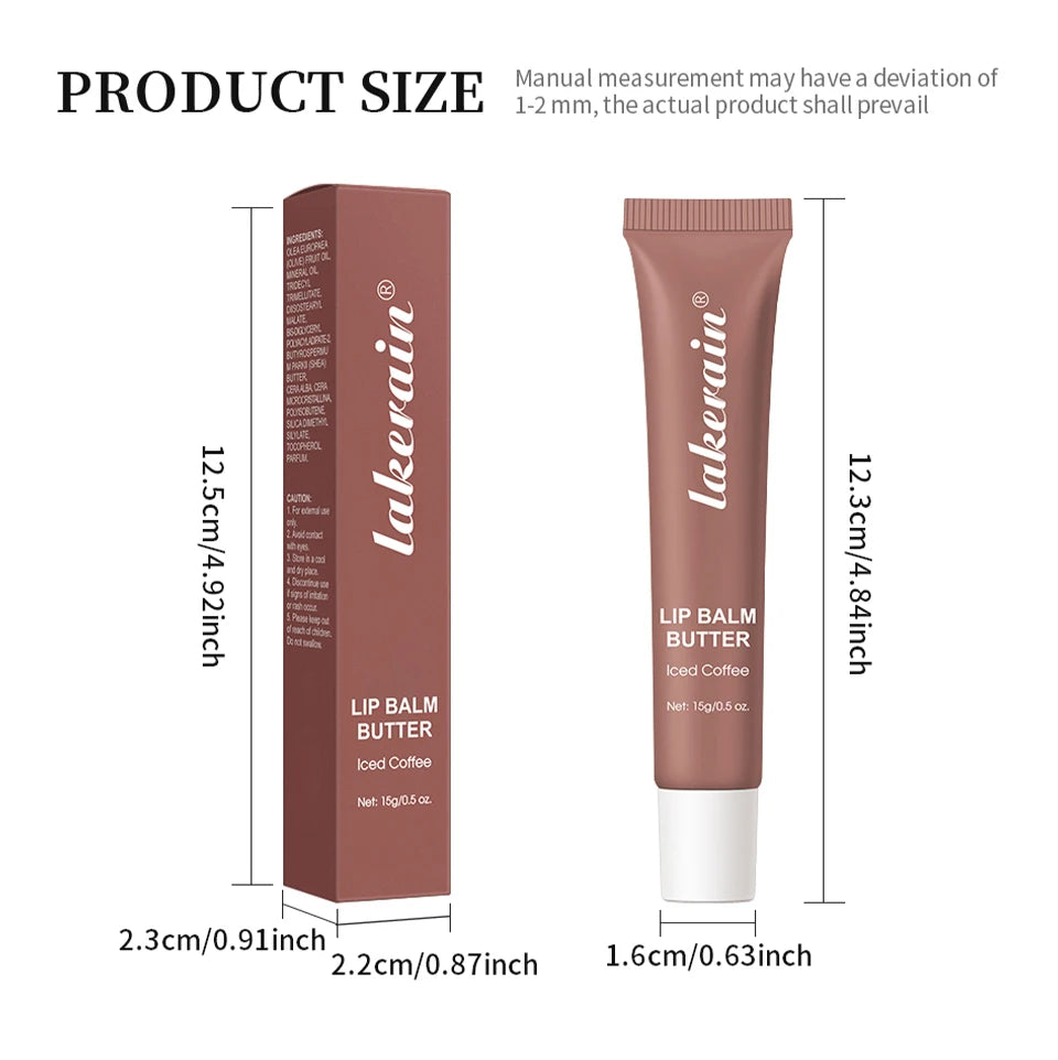 Summer Lip Balm Moisturizing Mirror Lip Gloss Lip Vanilla Mint Iced Coffee Cake Smell Lipstick Transparent Lip Oil Makeup