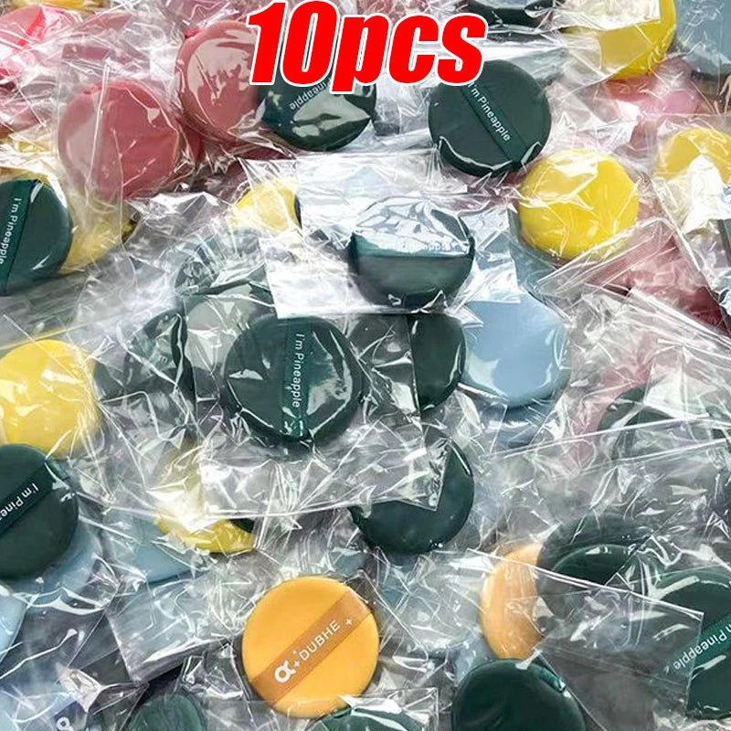 20pcs Strawberry Cosmetic Sponge Puff Double Side Soft Beauty Makeup Air Cushion Puffs Dry and Wet Use BB Cream Cosmetics Tools