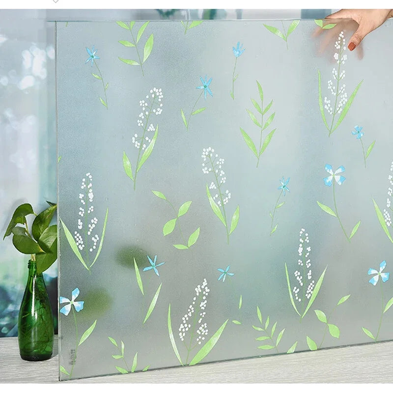 Frosted Window Film Privacy Opaque Window Stickers