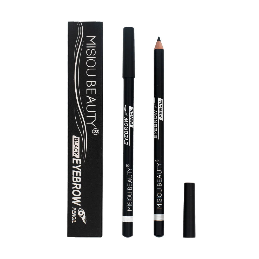 2 Colors Long Lasting Eyebrow PencilWaterproof and SweatproofNot easily smudgedWild EyebrowWooden Hard Core Eyebrow Pencil