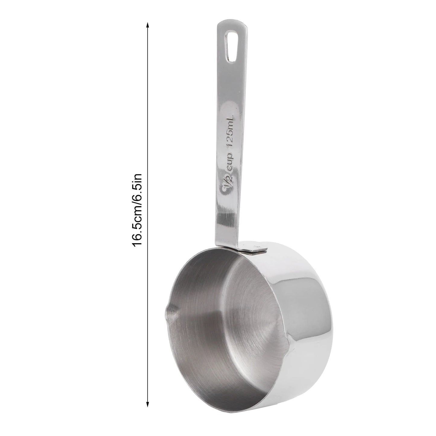 Measuring Scoop 304 Stainless Steel Baking Measuring Spoon with Scales Kitchen Supplies for Coffee Flour