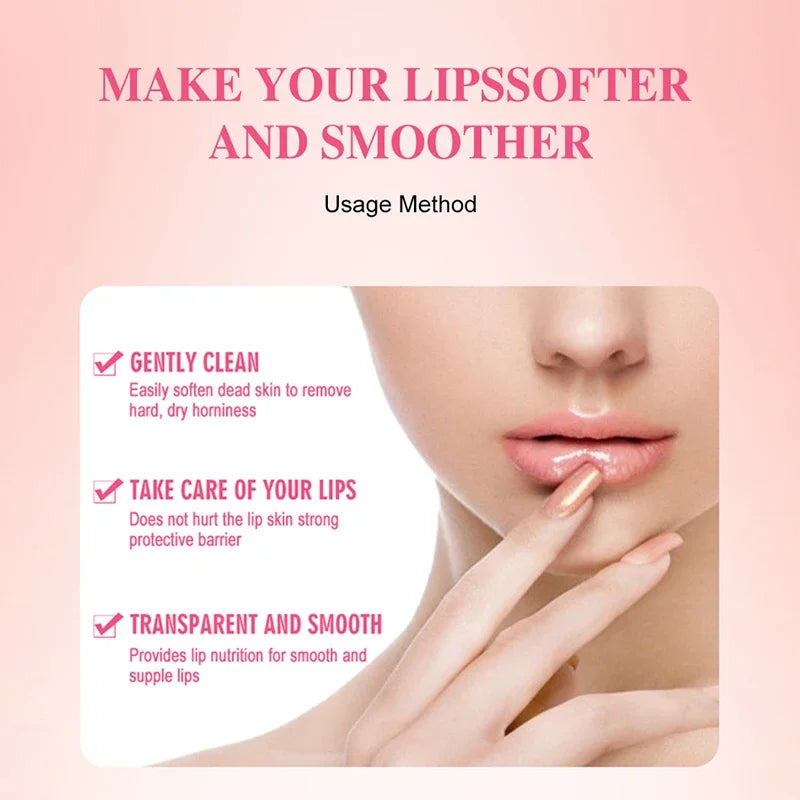 Dual Effect Lips Scrub Mask Fruit Flavor Lip Scrub Moisturizing Nourishing Exfoliating Dead Skin Makeup Reduce Lips Fine Lines
