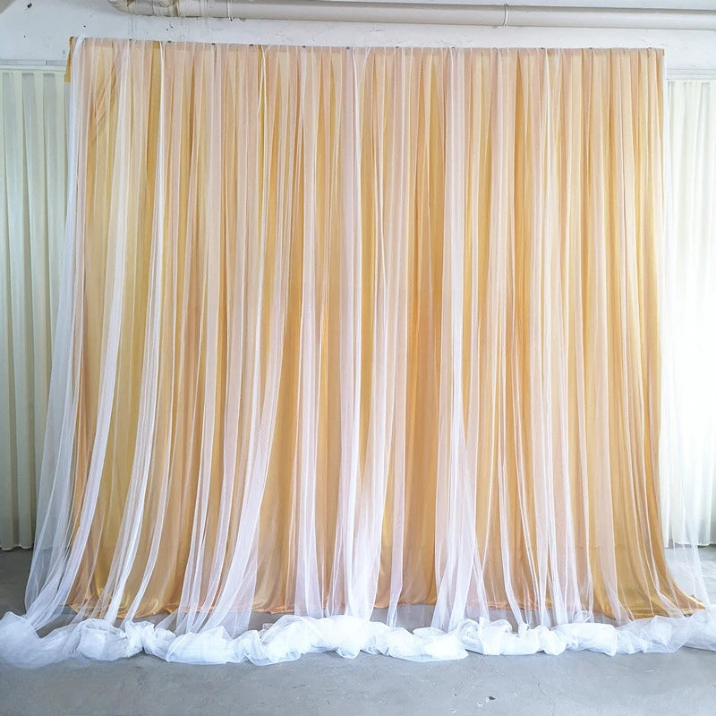 Backdrop Curtains for Parties, Sheer Backdrop Curtain Wedding Photo Backdrop Drapes for Baby Shower Photography Birthday Party