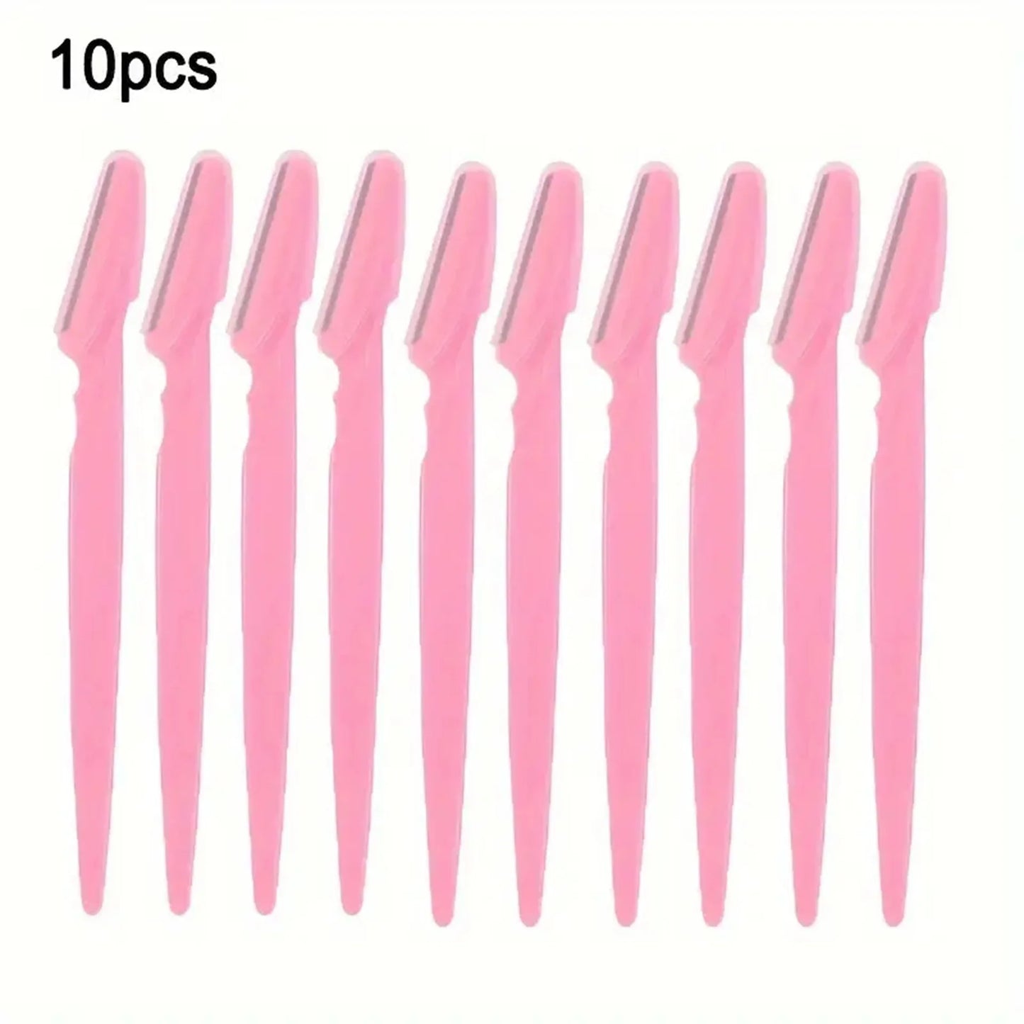 40Pcs Eyebrow Trimmer Makeup Beauty Tools Safe Eye Brow Razor Face Body Hair Removal Shaver Blades Woman Eyebrows Shaping Knife